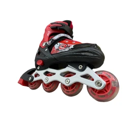 Роликовые коньки для детей 8808C, размер S, красные/черные