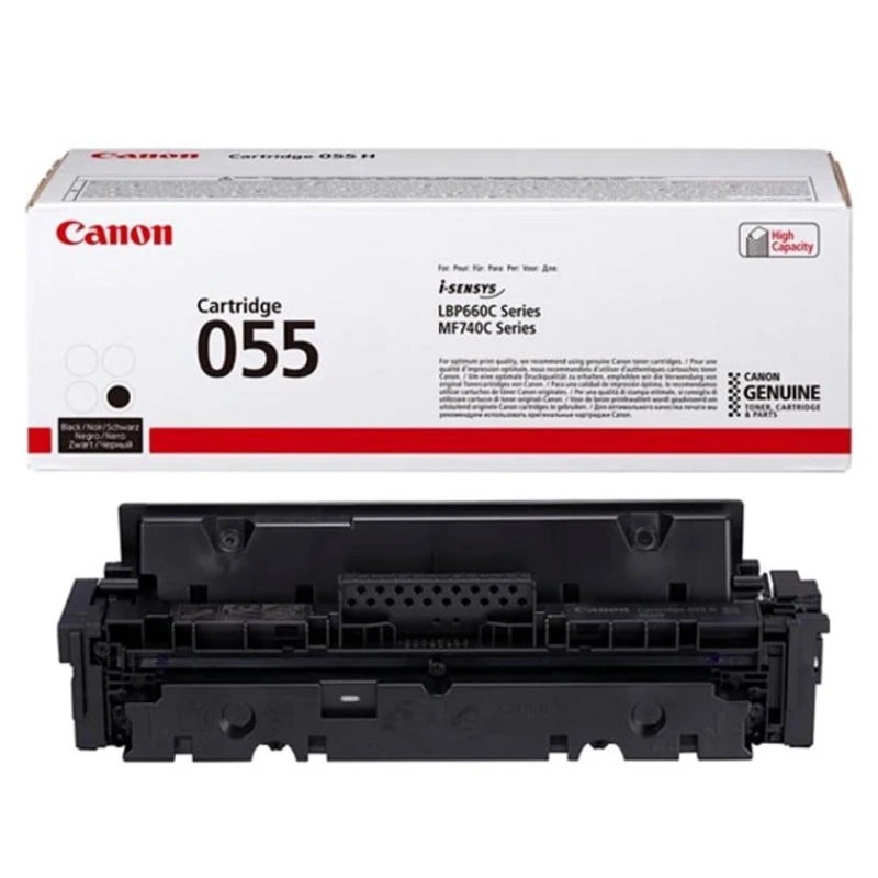 Тонер-картридж Canon 055 Black (3016C002-N)