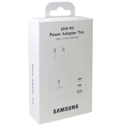 Сетевое зарядное устройство Samsung 65W PD Power, Белый