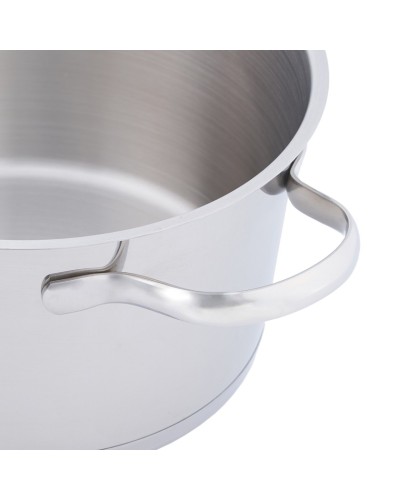 Qazan dəsti Werner Nice 51794, 4 parça, 3.1/4 l, paslanmayan polad/şüşə, qapaq ilə, gümüşü