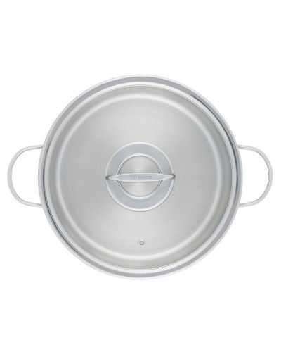 Qazan dəsti Werner Nice 51794, 4 parça, 3.1/4 l, paslanmayan polad/şüşə, qapaq ilə, gümüşü