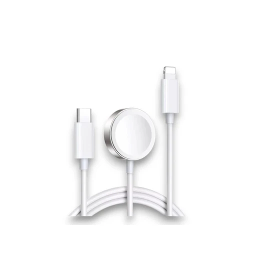 Кабель для смарт-часов Jomol W0S-05 Type C - Lightning, белый