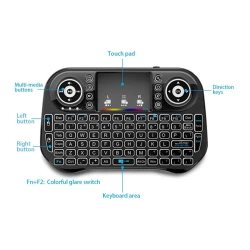 Пульт дистанционного управления Jeqang JA-506, с клавиатурой, Black