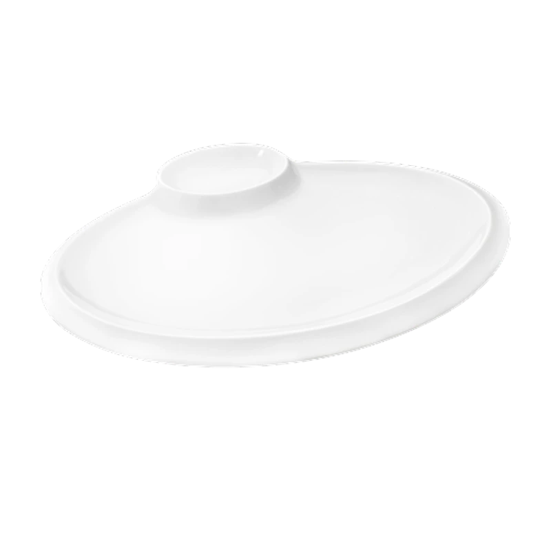 Тарелка Wilmax Teona WL‑992632/A, овальная, 3 шт, 40 см, фарфор, белая Тарелка Wilmax Teona WL‑992632/A, овальная, 3 шт, 40 см, фарфор, белая