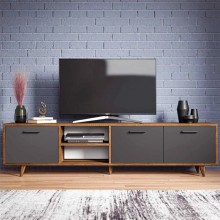 TV üçün tumba Ev Plus 12116082, LDSP, 200x35x50 sm