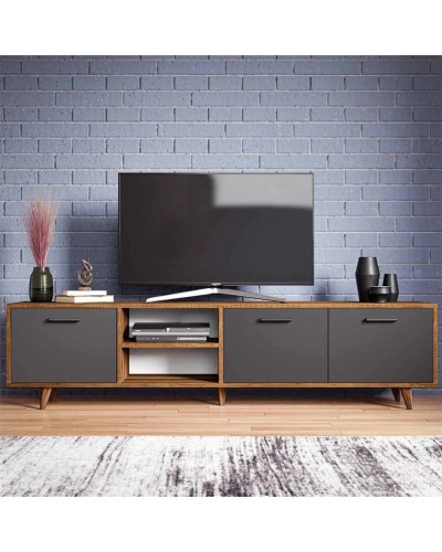 TV üçün tumba Ev Plus 12116082, LDSP, 200x35x50 sm