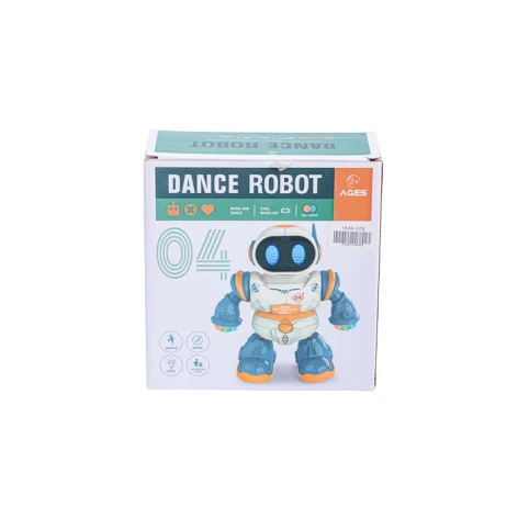 Робот танцующий Dance Robot 6678-4, 22x19 см, 3+ лет Робот танцующий Dance Robot 6678-4, 22x19 см, 3+ лет