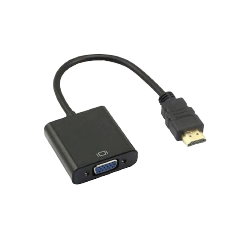 Адаптер HDMI To VGA Analog Converter Cable Адаптер HDMI To VGA Analog Converter Cable