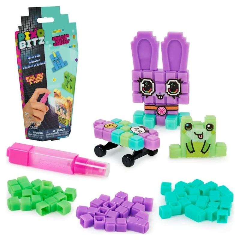 Развивающая игра Spinmaster Pixobitz Refill Pack A22, 6+ лет