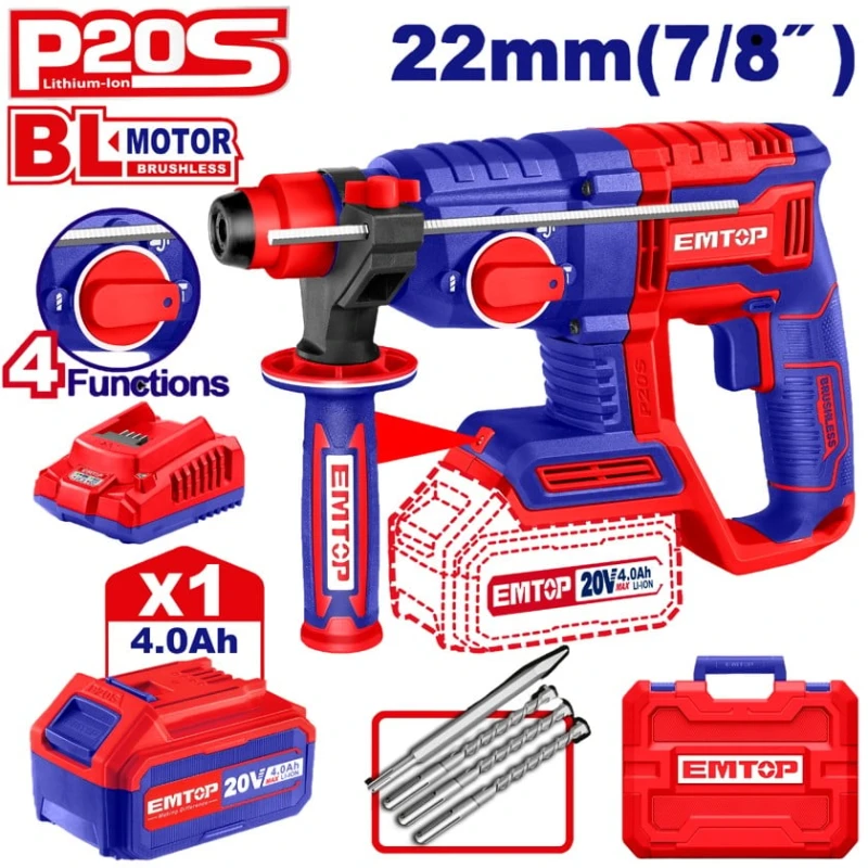 Перфоратор Emtop ELRH202081 Перфоратор Emtop ELRH202081