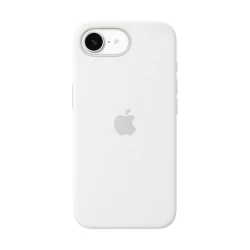 Çexol Apple Silicone Case iPhone 16e üçün White (Rəsmi zəmanət)