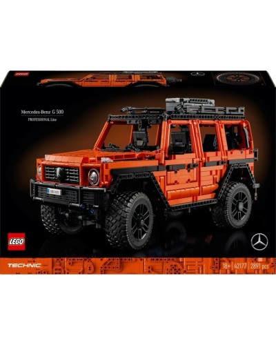 Konstruktor LEGO Technic Mercedes-Benz G 500 Professional Line 42177, 2891 parça, 18 yaşdan
