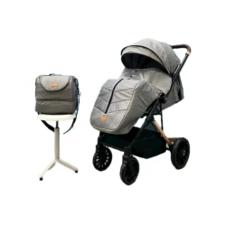 Детская коляска Kidilo 6510, серый