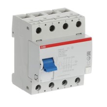 Avtomatik söndürücü ABB 2CSF204001R1950, F204 RCCB, 4P, 125A, 30mA, AC növü