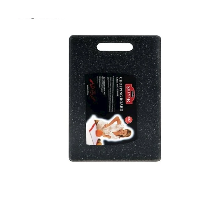 Разделочная доска HMSD_K362-3B, 25х15 см, черная Разделочная доска HMSD_K362-3B, 25х15 см, черная