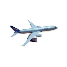 Dekorativ təyyarə modeli Aeroflot, gümüşü, 44x48x22 sm uzunlunqda