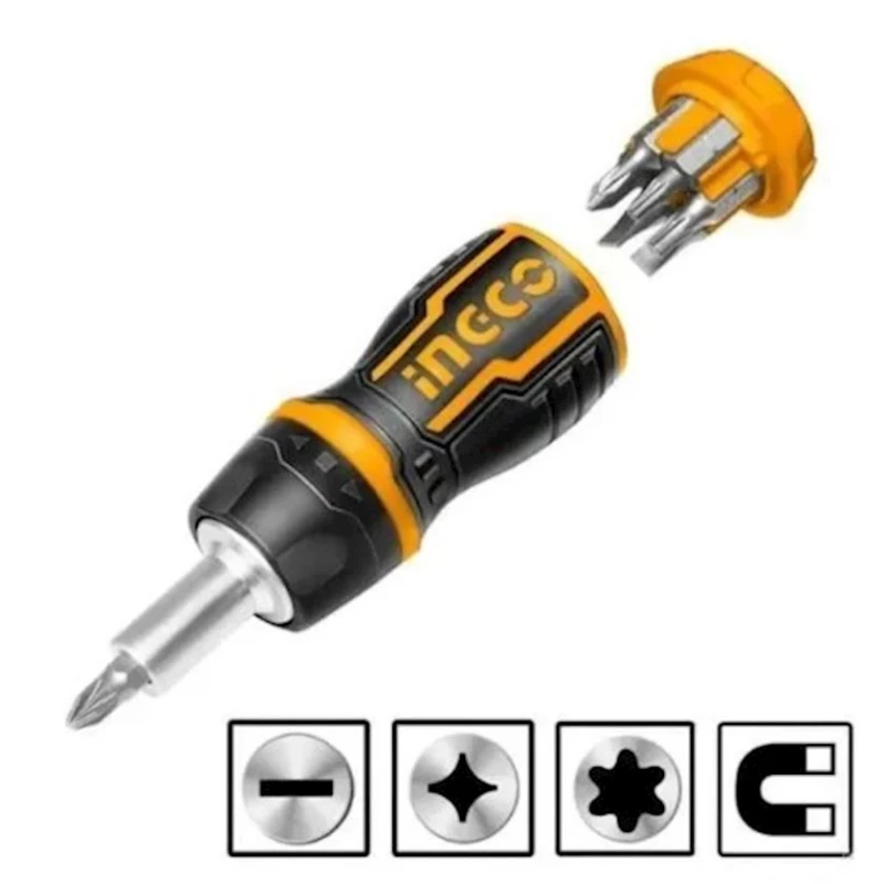 Набор отверток Ingco AKISDS1728, 8 предметов