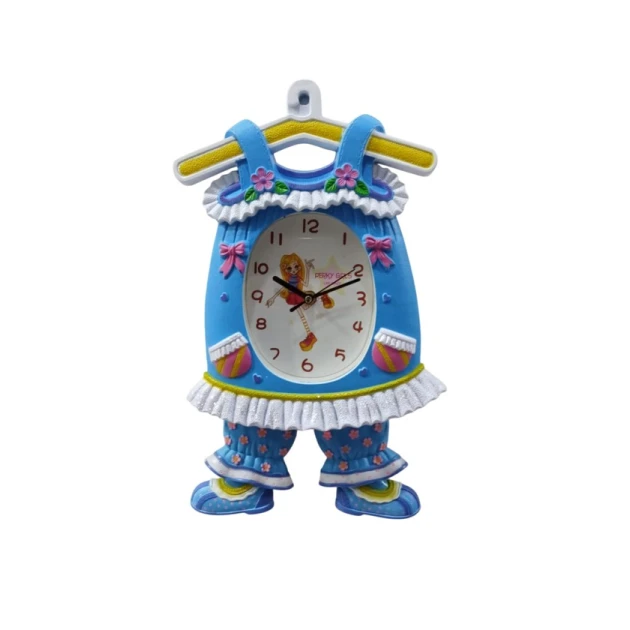 Uşaq divar saatı SS-029, mavi