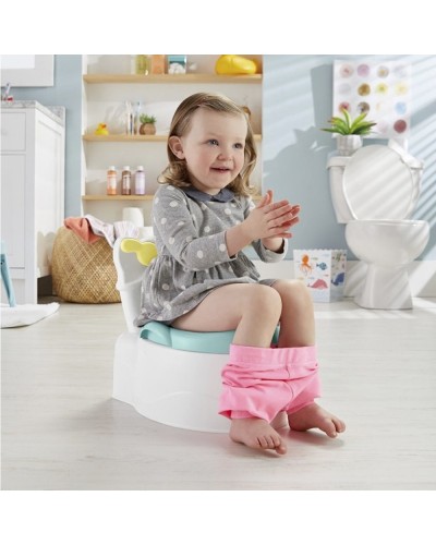 Körpə üçün güvəc Fisher-Price GWD37 Şən balıqlar, 1 yaşdan, səsli müşaiət, ağ/yaşıl