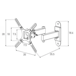 Кронштейн Sonorous SUREFIX 522