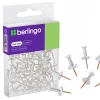 Кнопки канцелярские Berlingo, 10 мм, 30 шт, прозрачные Кнопки канцелярские Berlingo, 10 мм, 30 шт, прозрачные