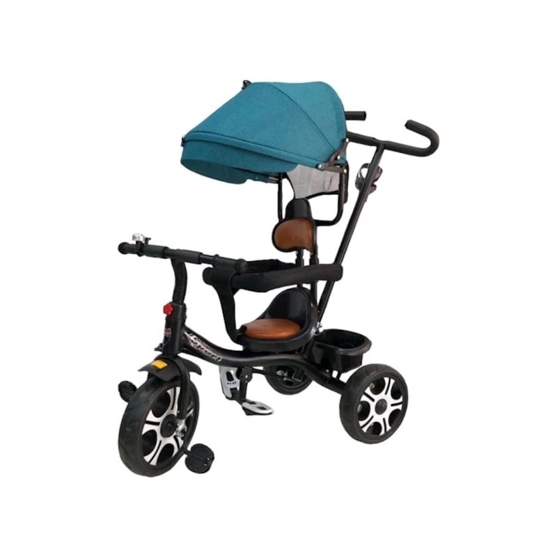 Uşaqlar üçün üçtəkərli velosiped 1064 Qara/Yaşıl