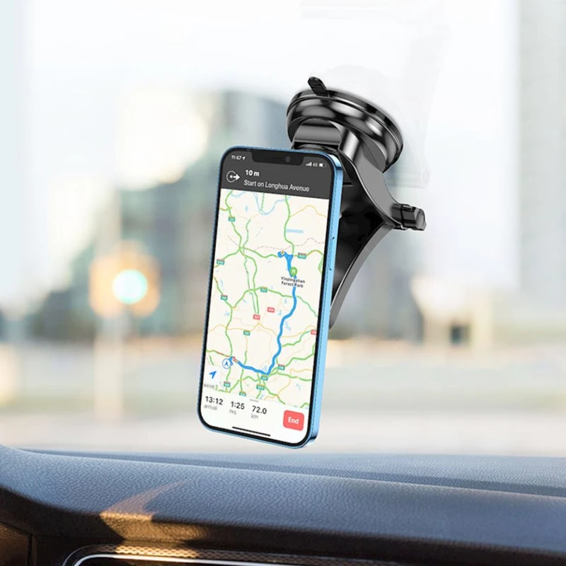 Автомобильный держатель для телефона Borofone BH68 Black Автомобильный держатель для телефона Borofone BH68 Black