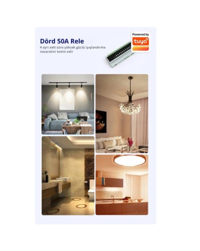 Zigbee rele RSH PN16, 16 kanal