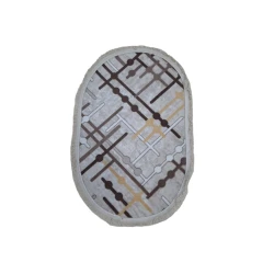 Коврик прикроватный 11, комбинированный, 50х80, хлопок/шелк, серый Коврик прикроватный 11, комбинированный, 50х80, хлопок/шелк, серый