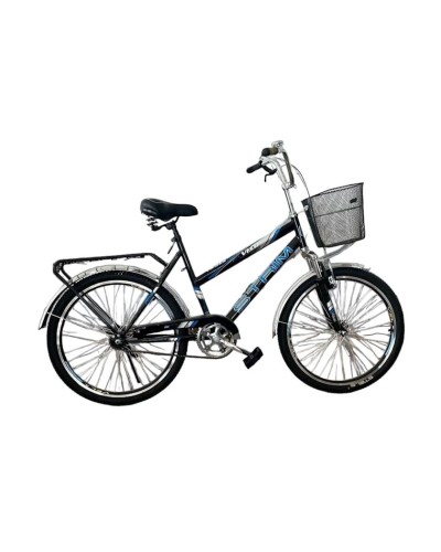 Velosiped Strim 24 Qara/Göy