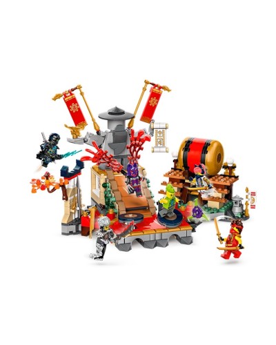 Konstruktor LEGO Ninjago Tournament Battle Arena 71818, 659 parça, 7 yaşdan