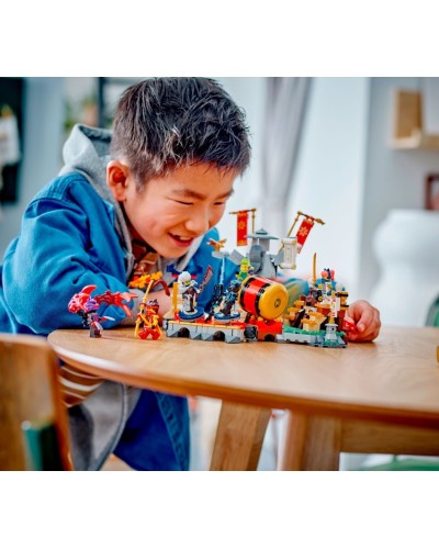 Konstruktor LEGO Ninjago Tournament Battle Arena 71818, 659 parça, 7 yaşdan