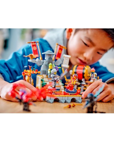 Konstruktor LEGO Ninjago Tournament Battle Arena 71818, 659 parça, 7 yaşdan