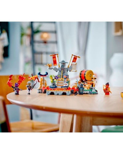 Konstruktor LEGO Ninjago Tournament Battle Arena 71818, 659 parça, 7 yaşdan