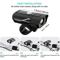 Ön fənər və stop Start velosiped üçün