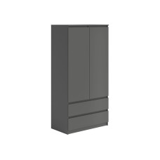 Şkaf Art Mebel Art-80-40, boz, 210х80х50 sm