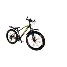 Velosiped Velostrim Strim-Siberia, qırmızı/sarı, ölçü 29