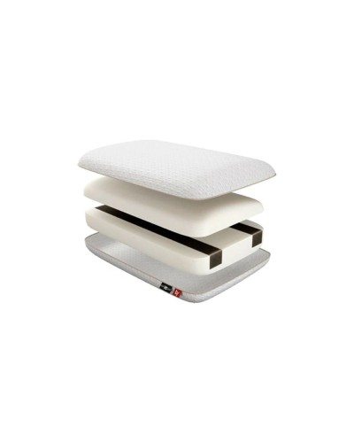 Yastıq Beyosa Home Carbon, penopoliuretan, ağ, ölçü L, 60x40х14 sm