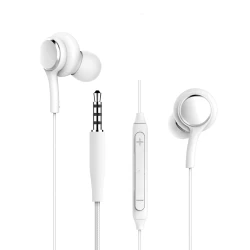 Simli qulaqlıq Wiwu Earbuds 310 Jack Wired 3.5 Connector White