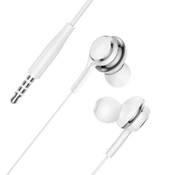 Simli qulaqlıq Wiwu Earbuds 310 Jack Wired 3.5 Connector White