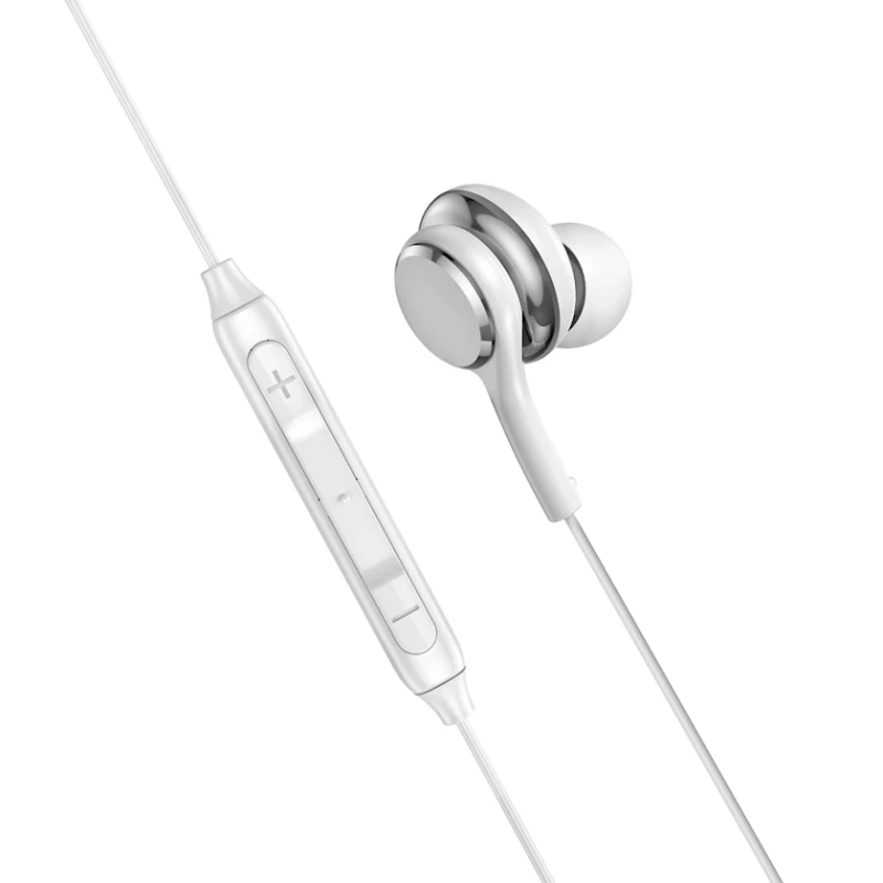 Simli qulaqlıq Wiwu Earbuds 310 Jack Wired 3.5 Connector White Simli qulaqlıq Wiwu Earbuds 310 Jack Wired 3.5 Connector White
