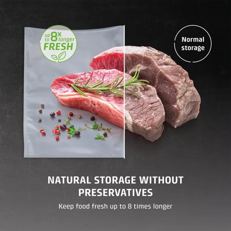 Вакуумный пакет CASO Designe 1201, прозрачный, 50 шт, 16x23 см