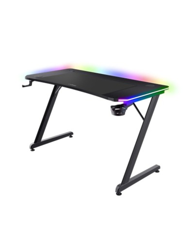 Oyunçu masası Trust GXT 710 Luminus Pro RGB Gaming - Black