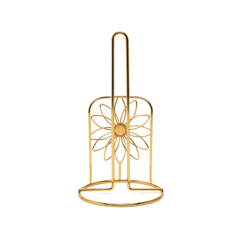 Подставка для бумажных полотенец as_056, металл, золотистый