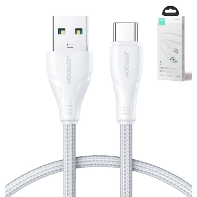 Кабель Joyroom S-UC027A11 USB-/USB-C, 1.2 м, White