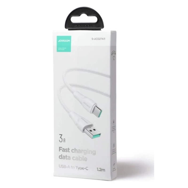 Кабель Joyroom S-UC027A11 USB-/USB-C, 1.2 м, White