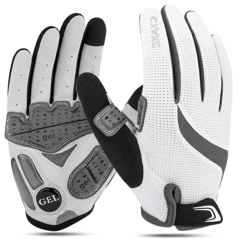 Велоперчатки CXWXC CX-18, размер M/L, белый Велоперчатки CXWXC CX-18, размер M/L, белый