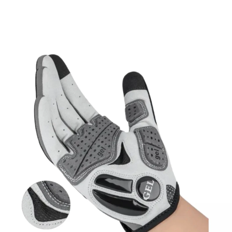 Велоперчатки CXWXC CX-18, размер M/L, белый Велоперчатки CXWXC CX-18, размер M/L, белый