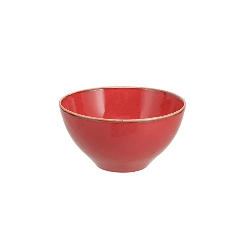 Kasa Porland Seasons 04ALM003065, 14 sm, farfor, qırmızı