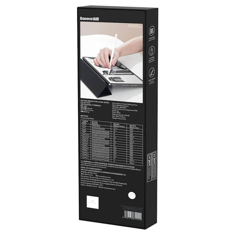 Стилус Baseus Smooth Writing Capacitive Stylus for iPad White Стилус Baseus Smooth Writing Capacitive Stylus for iPad White